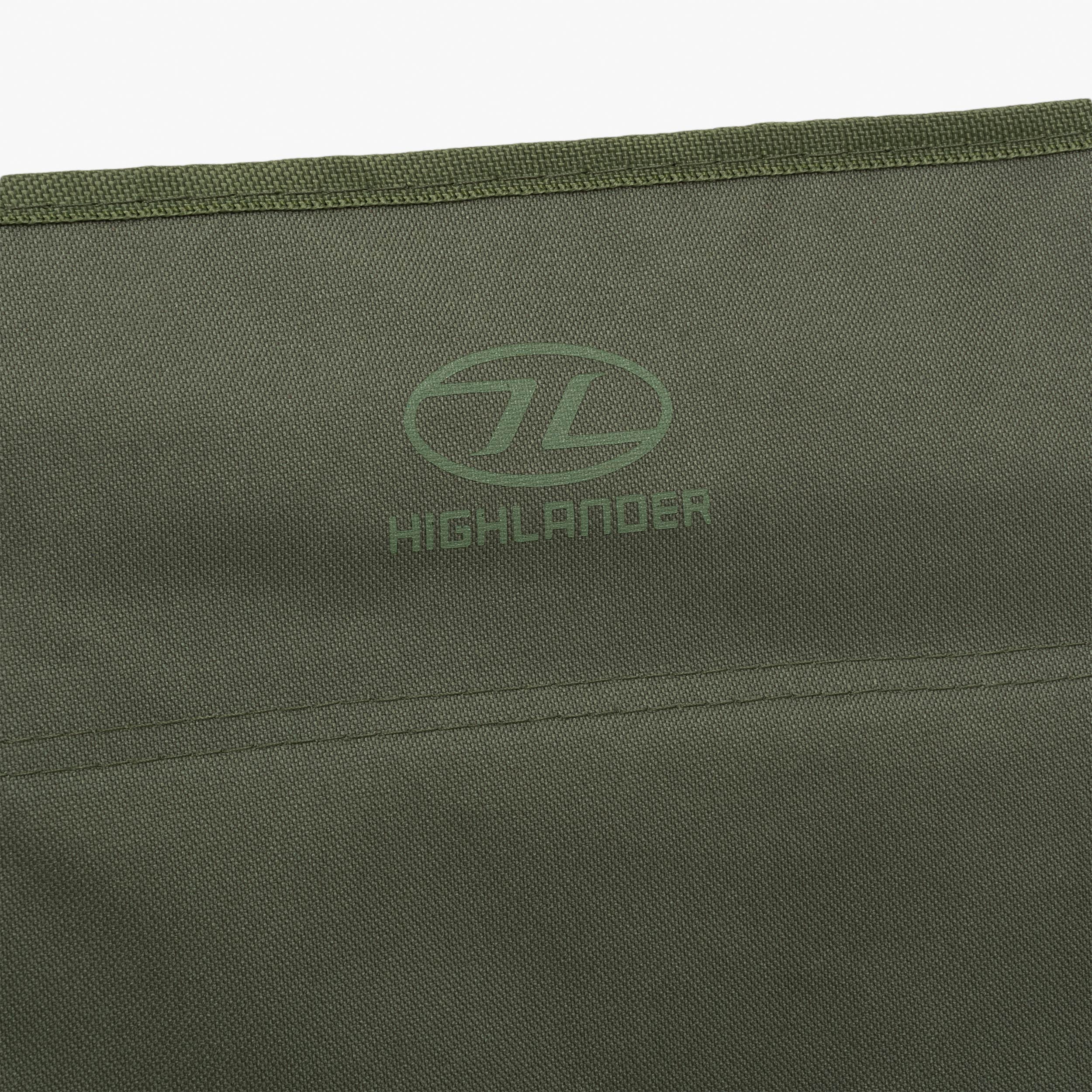 Highlander Survival Perch sedia campeggio pieghevole verde oliva