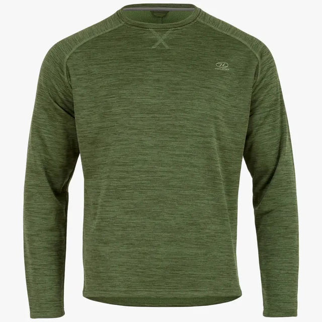 Highlander Crew Neck Felpa Pile Uomo Leggera