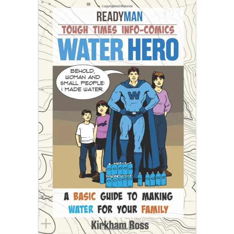 Readyman Water Hero fumetto guida acqua famiglia