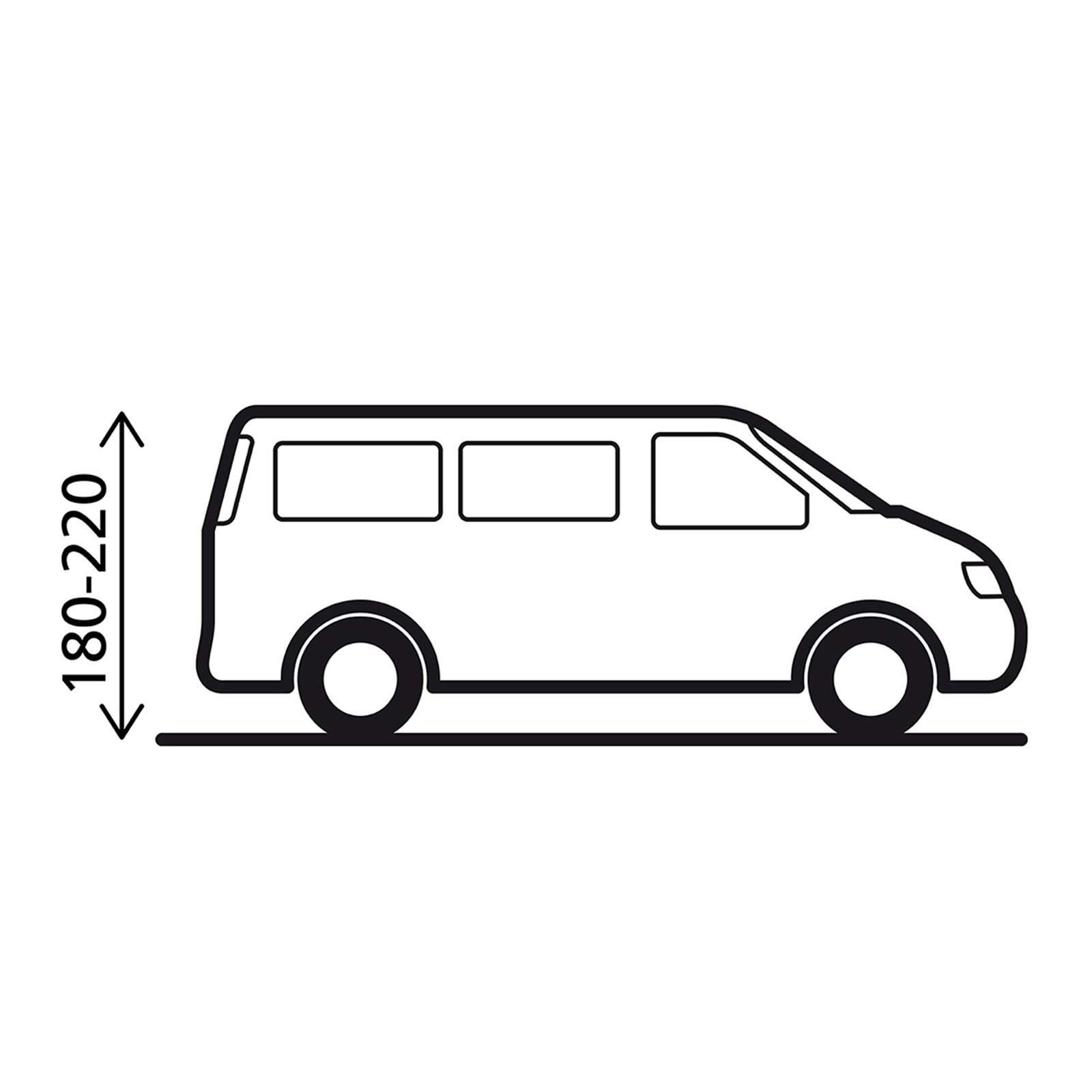Brunner Trouper 2.0 Air tenda gonfiabile van 180-220