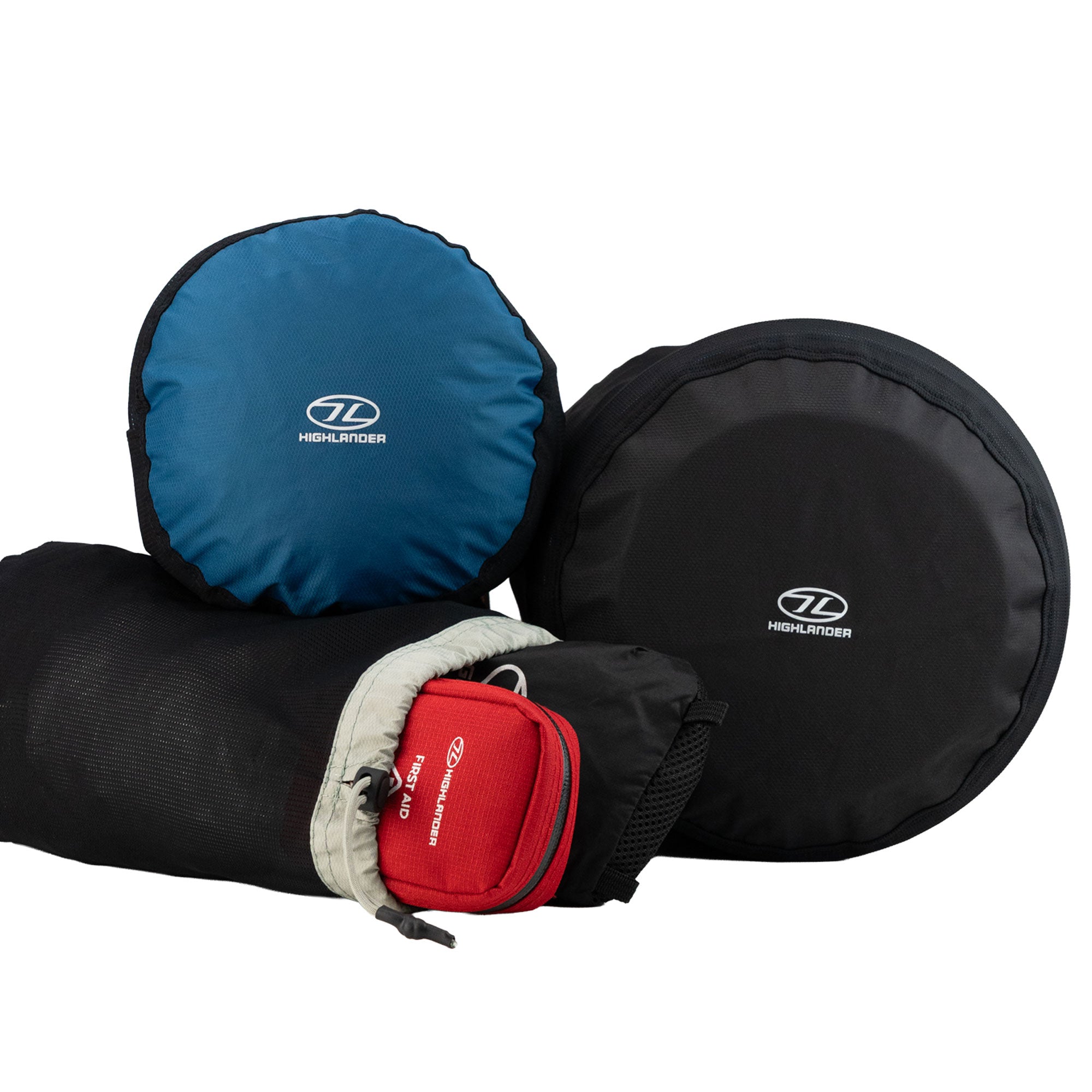Highlander Paksak Net Set 3 Sacche Rete Viaggio