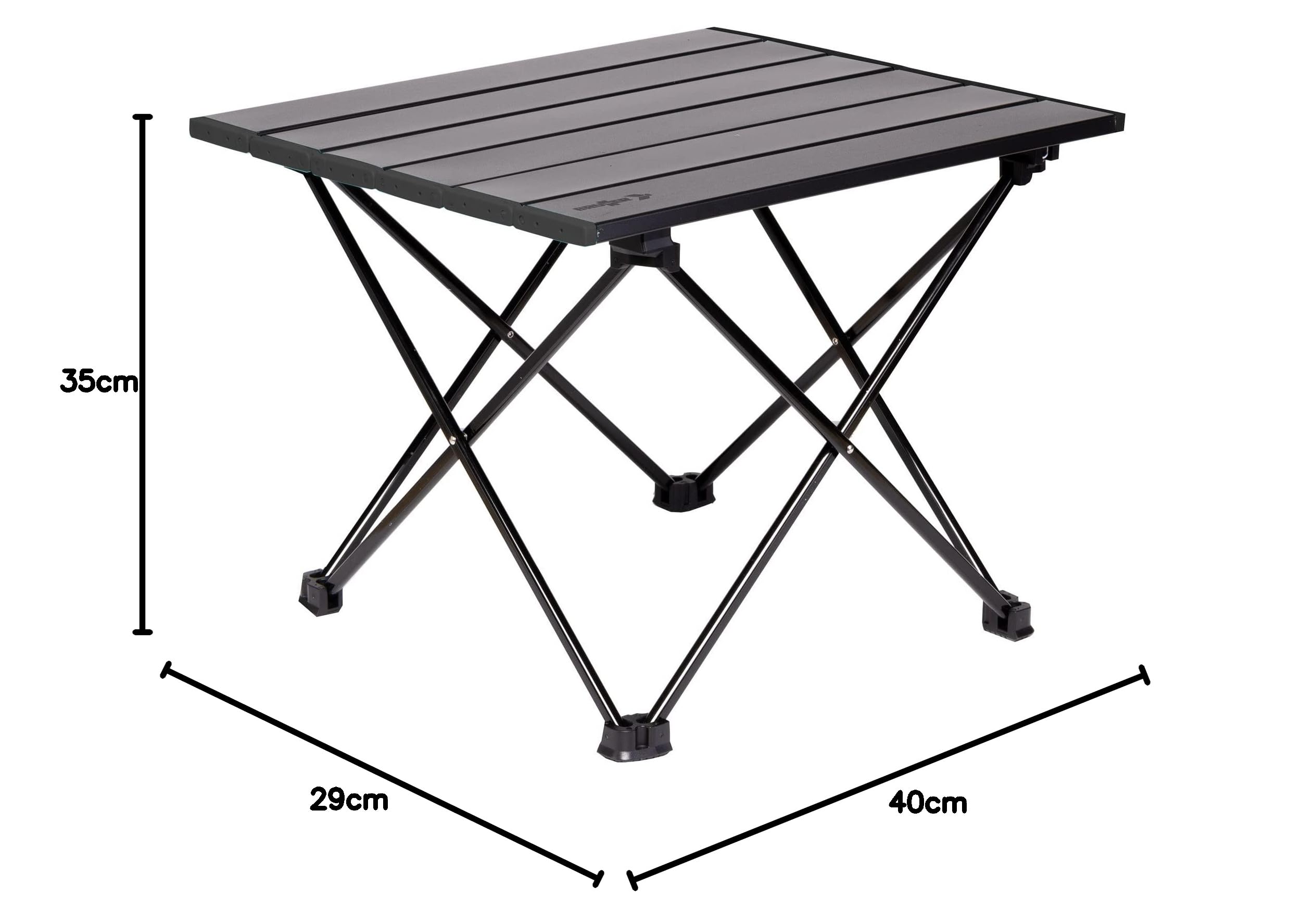 Brunner Kadre tavolino campeggio alluminio 40x35 cm