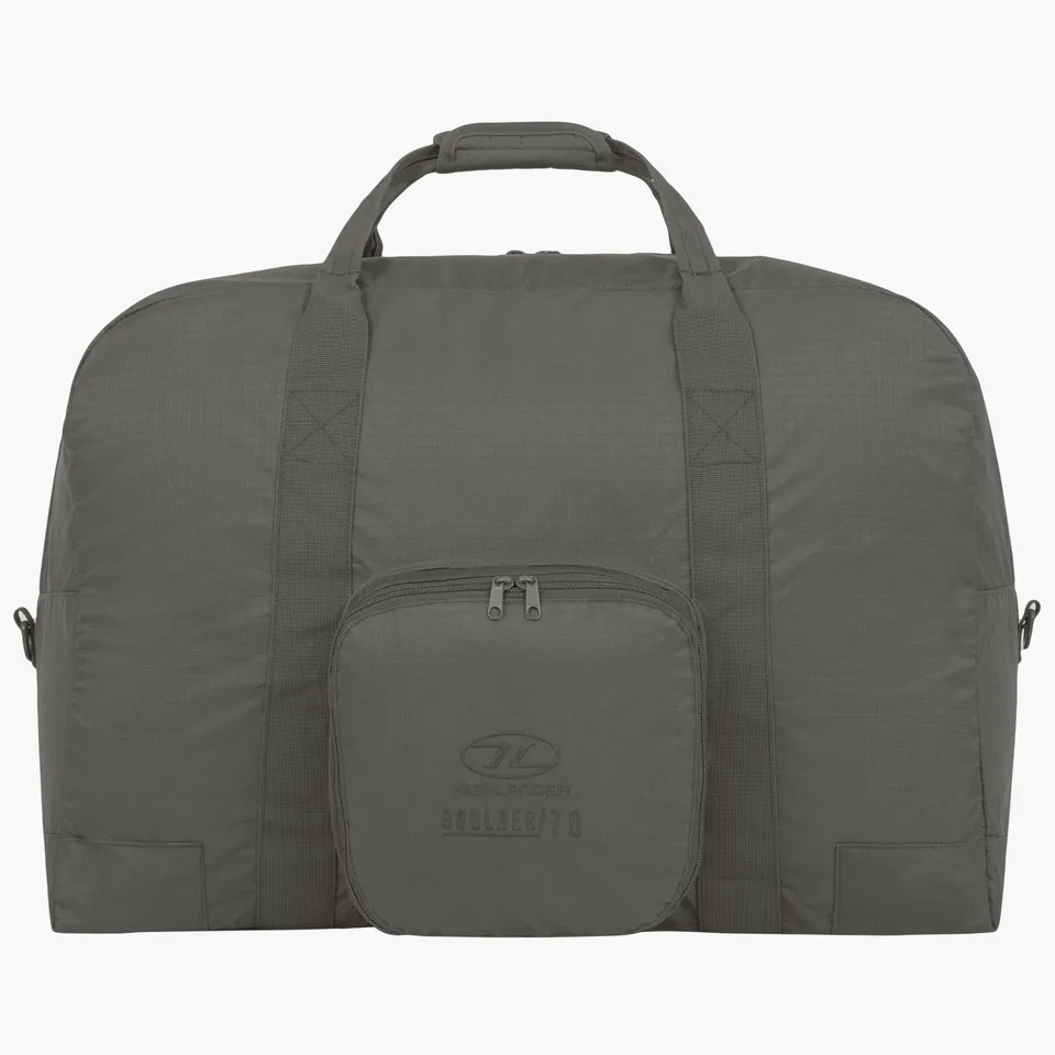 Highlander Boulder Borsone 70L Nero Ripstop
