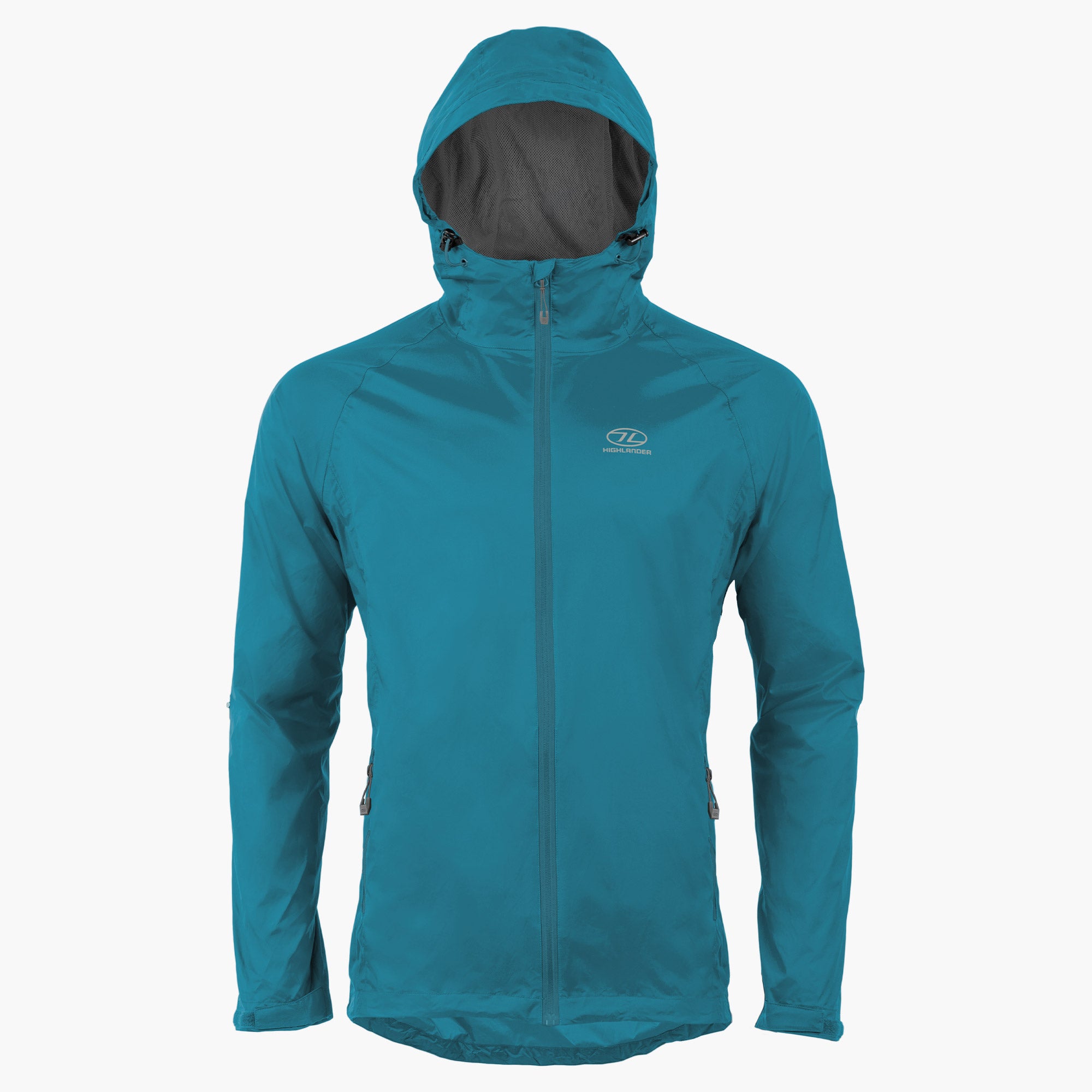 Highlander Survival Stow & Go giacca uomo guscio antipioggia