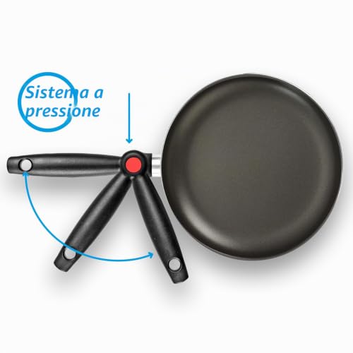 Brunner Juniper Pan Padella 26 cm con manico pieghevole
