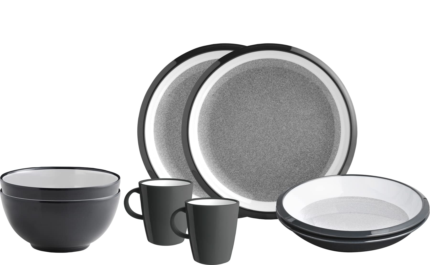 Brunner Tête-à-Tête 0830143N.C1M Granyte set stoviglie 2 persone