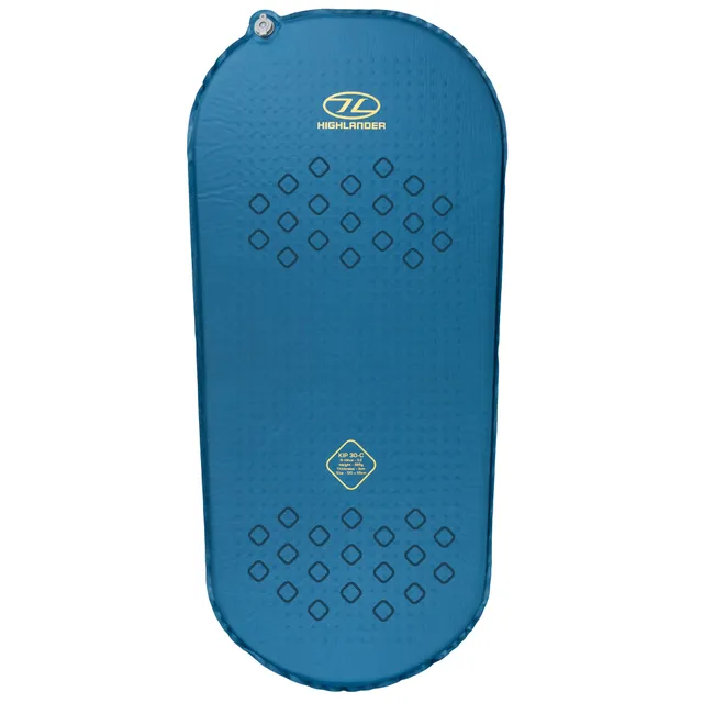 Highlander Kip Mat Compact 30mm materassino autogonfiante blu