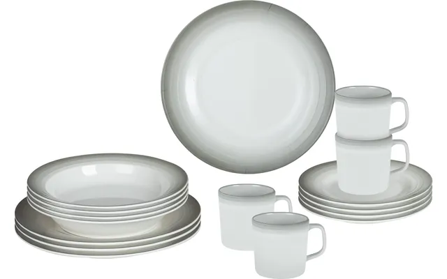 Brunner Astralys 0830160N.C5S set piatti melamina 16 pz