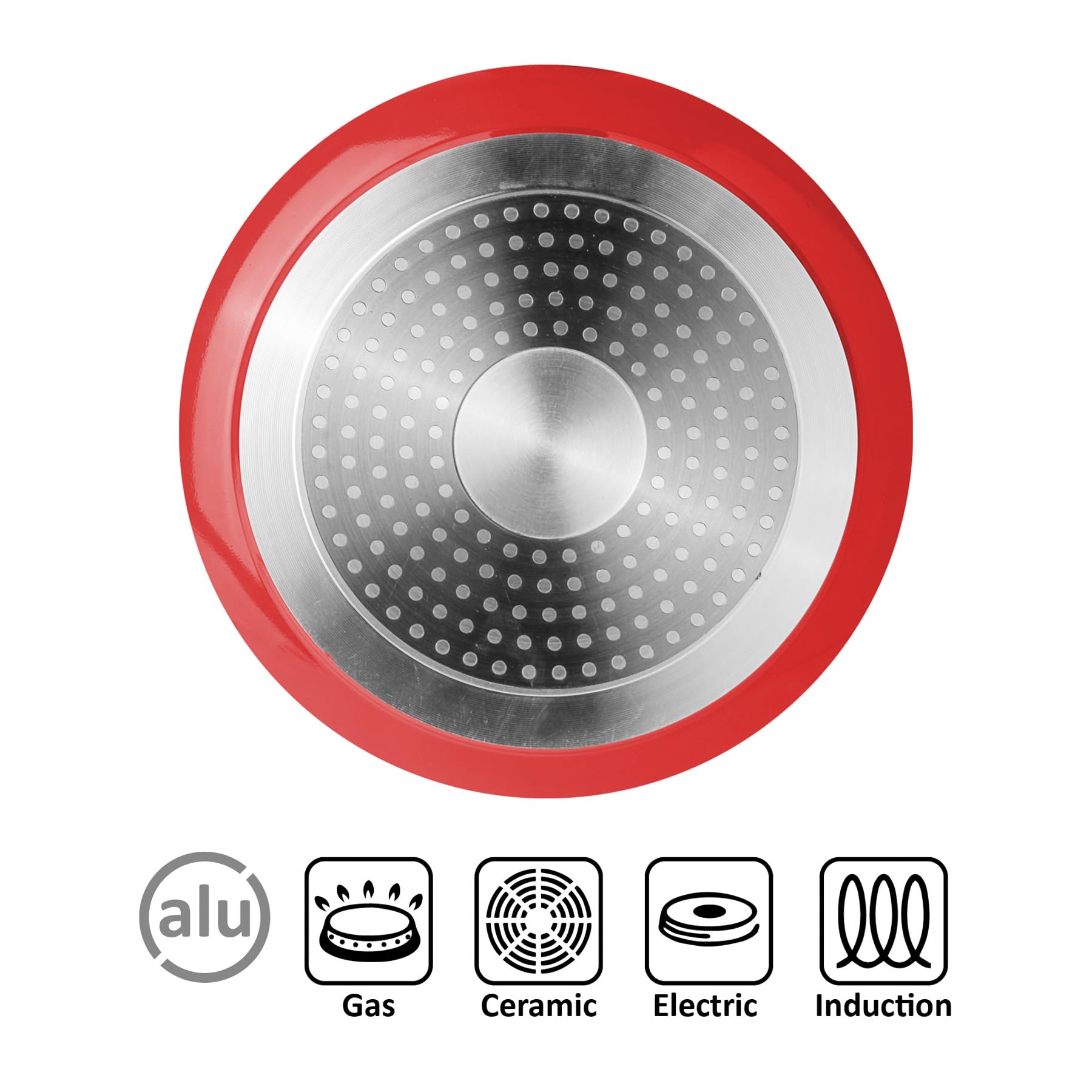 Brunner Cosmic 8+2 Ø22 set pentole 10 pezzi ceramica