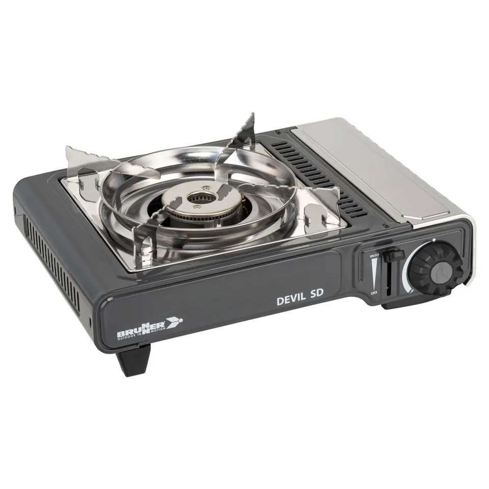 Brunner Devil SD NG fornello a gas 2,2 kW con valigetta