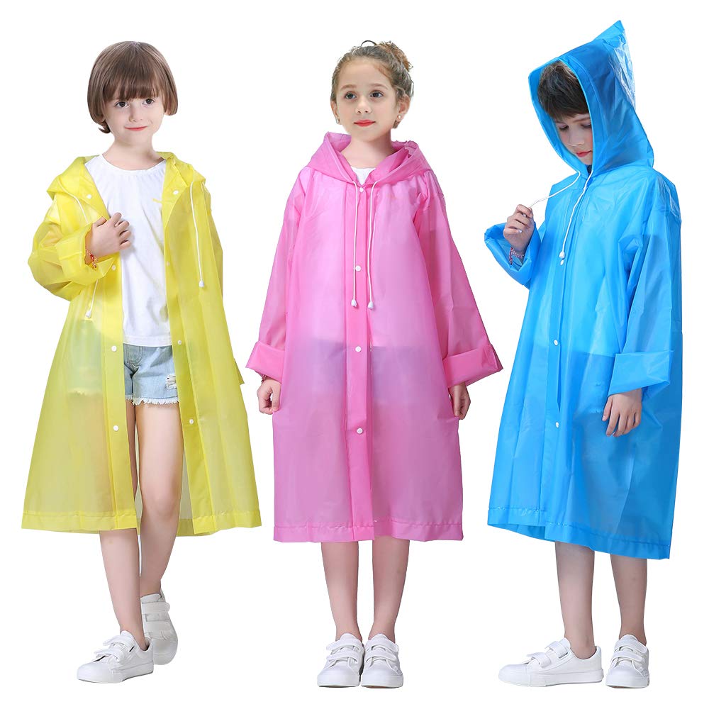 LAMA poncho impermeabile EVA 3 pezzi multicolore leggero