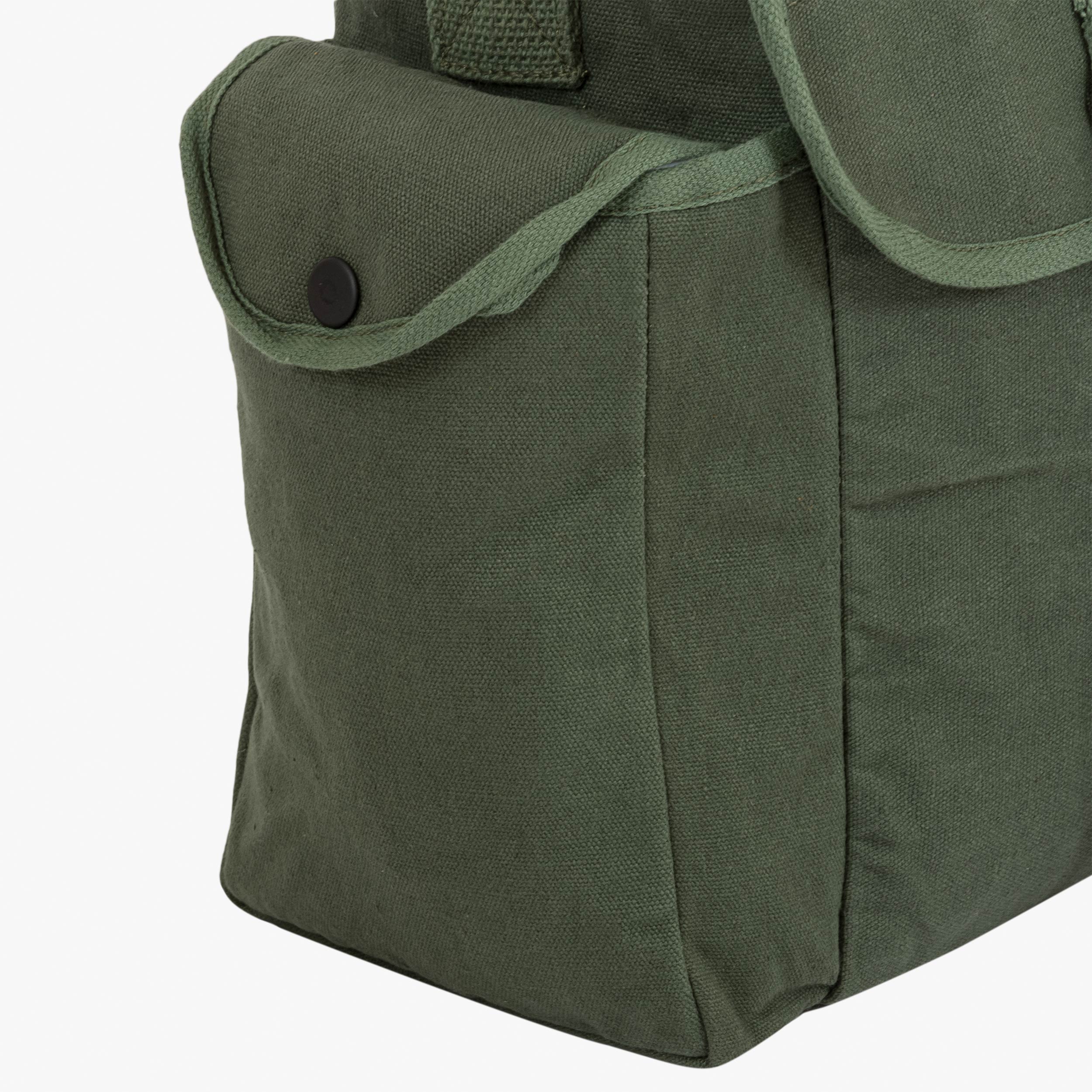 Highlander Canvas Heavy Duty Haversack borsa tela