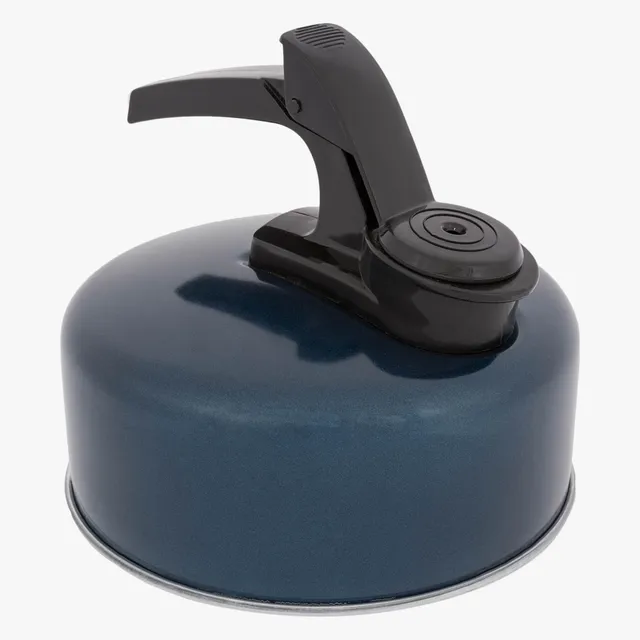 Highlander Bollitore Fischiante Alluminio 1L Blu Navy