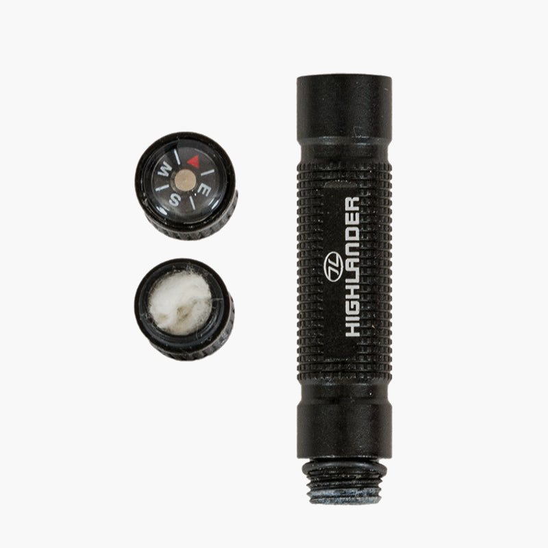 Highlander Tinder Stick Fire Starter accendifuoco bussola