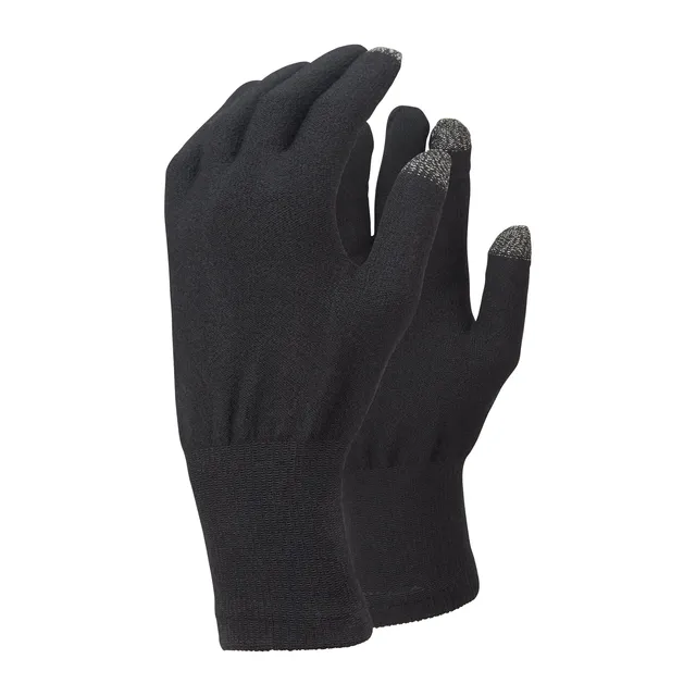 Trekmates Merino Touch guanti lana merino Nero