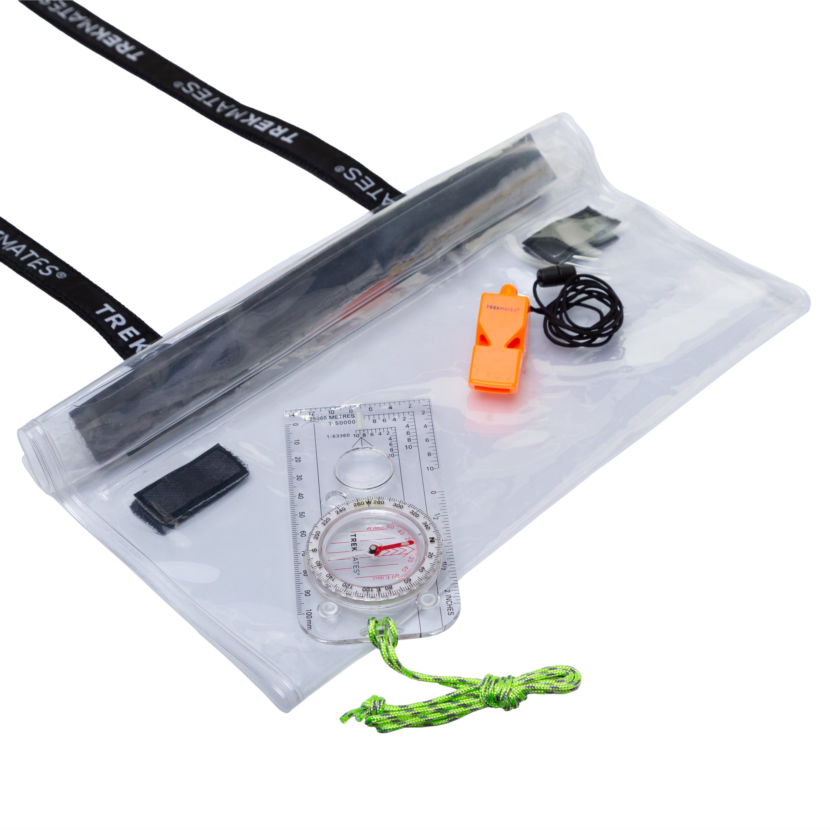 Trekmates Dry Map Case Set portacartine impermeabile trasparente