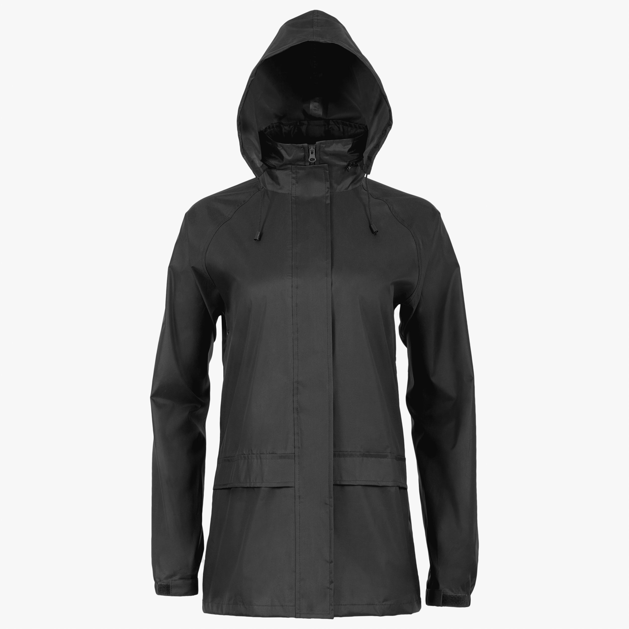 Highlander Stormguard giacca antipioggia donna nera impermeabile