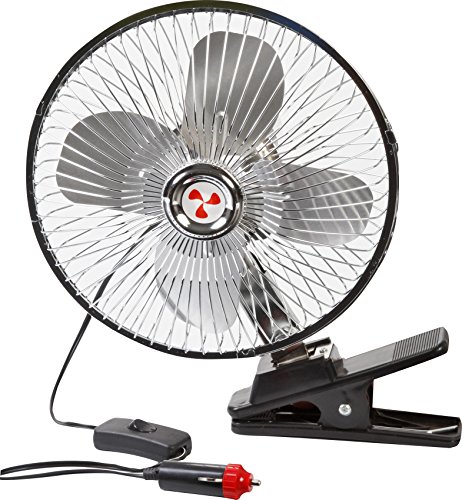 Brunner Mistral Clip ventilatore 12V oscillante con clip