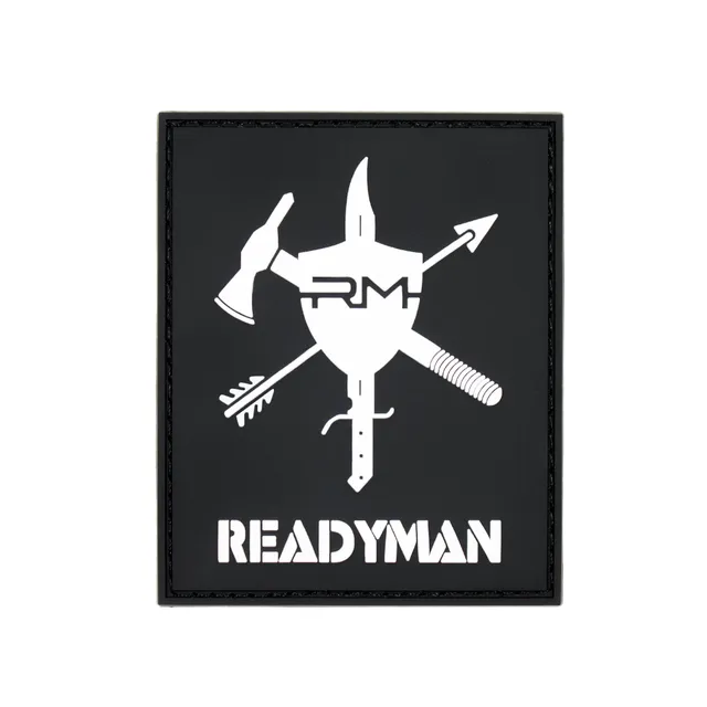 Readyman Logo PVC Patch toppa velcro