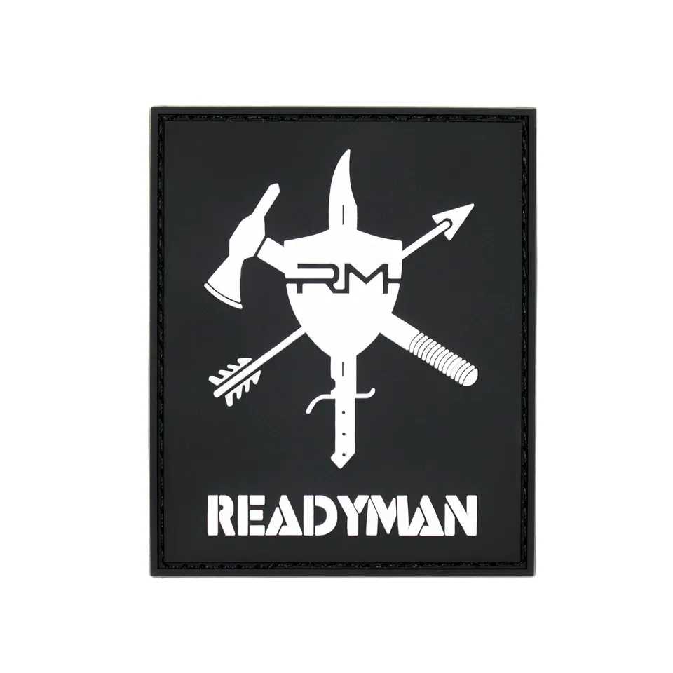 Readyman Logo PVC Patch toppa velcro