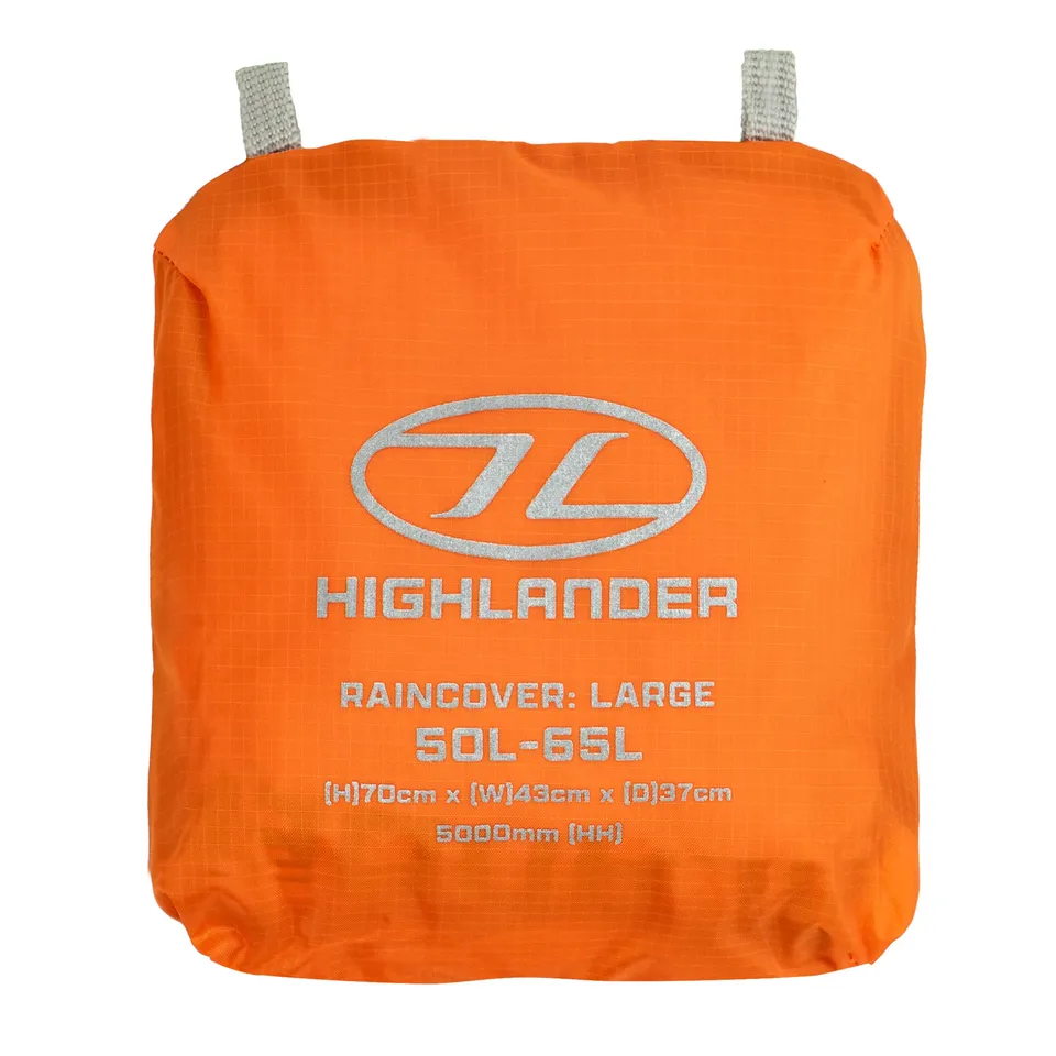 Highlander Survival Ducks Back coprizaino 50-65L arancione