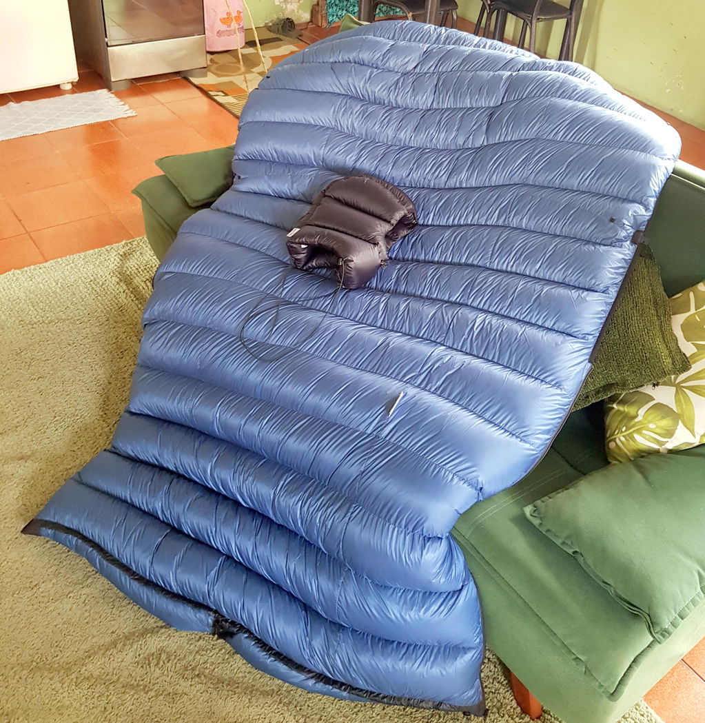 Katabatic Gear Flex 15 quilt sacco a pelo -9°C piuma
