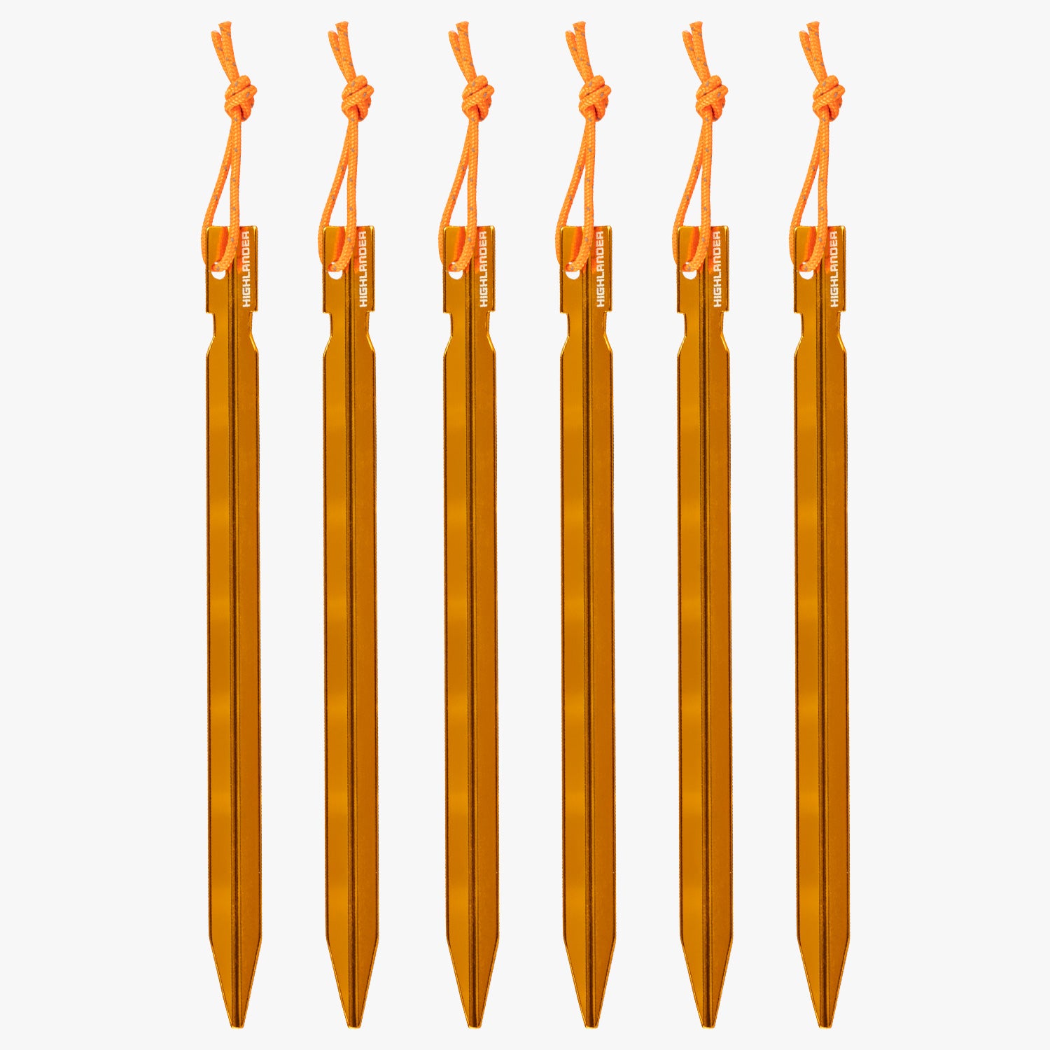 Highlander Survival Arrow picchetti alluminio 18 cm 6 pz