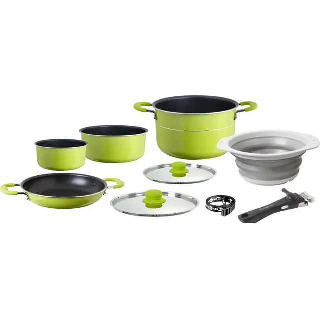 Brunner Juniper NG 8+1 set pentole campeggio 24 cm