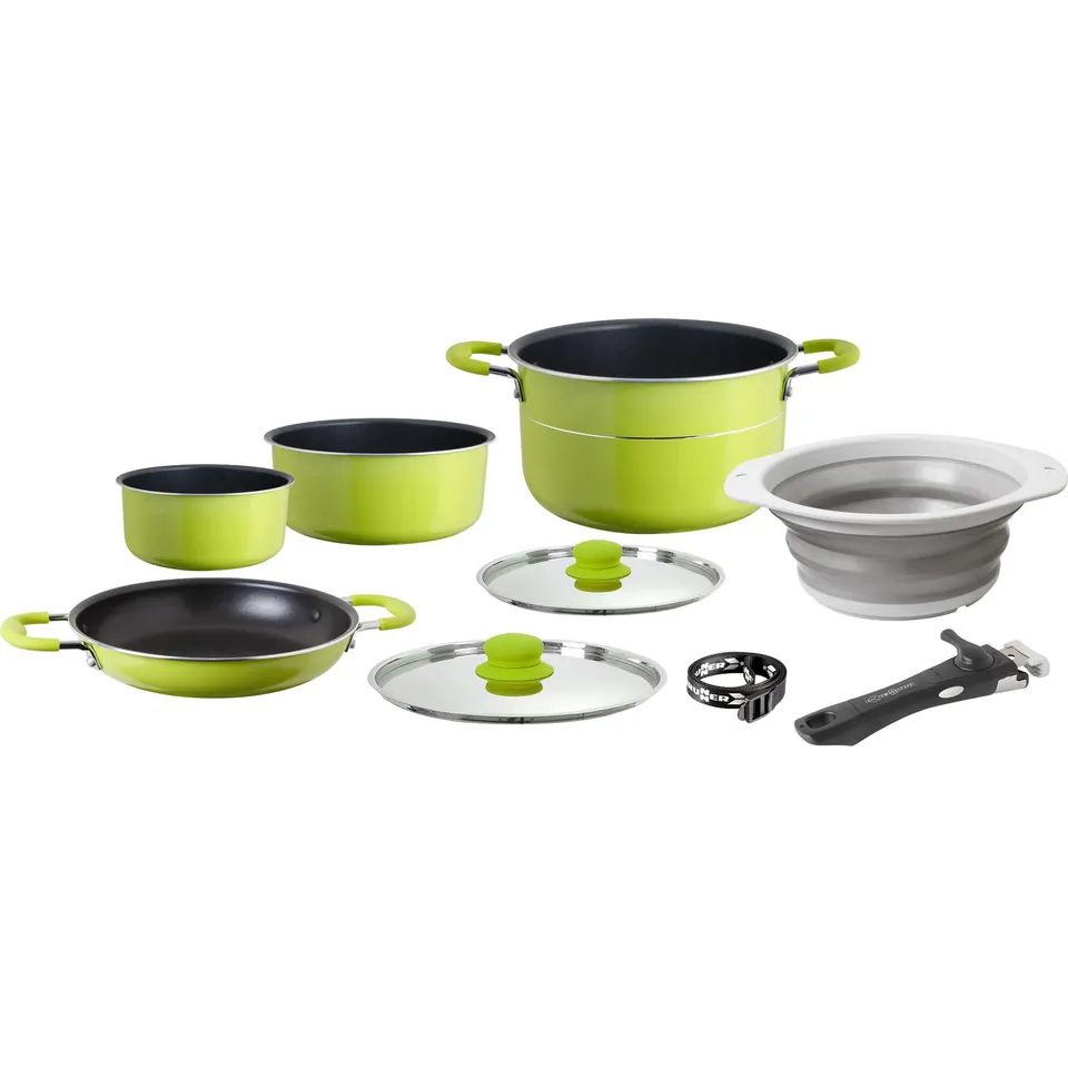 Brunner Juniper NG 8+1 set pentole campeggio 24 cm
