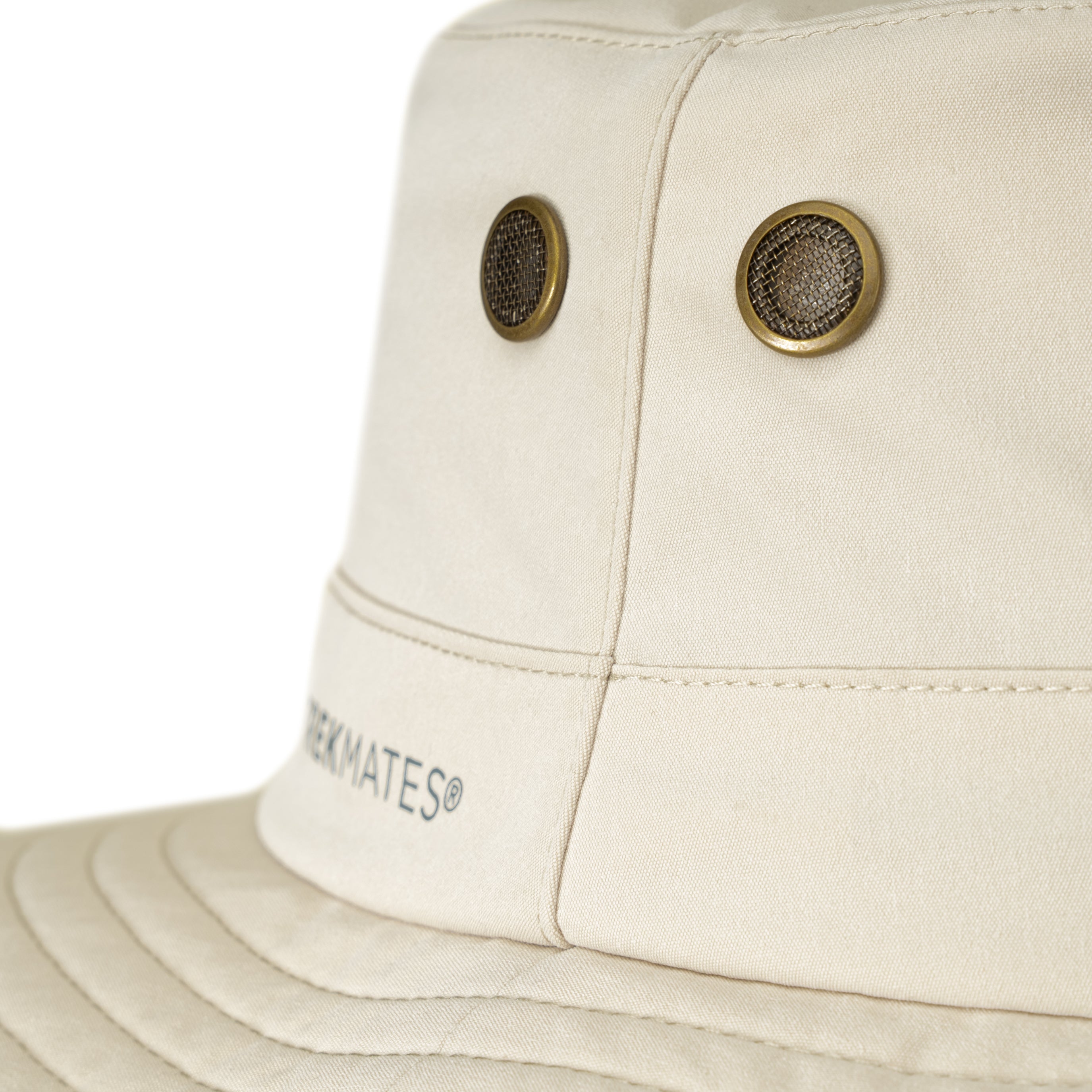 Trekmates Borneo Cappello Trekking Linen UPF50+ Rete