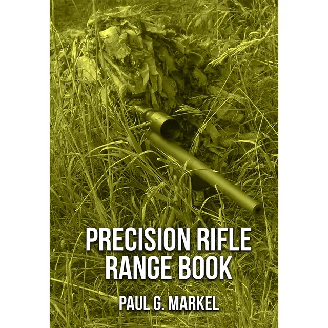 Readyman Precision Rifle Range Book libro tiro