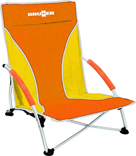 Brunner Cuba 0404147N.C85 spiaggina giallo arancione pieghevole