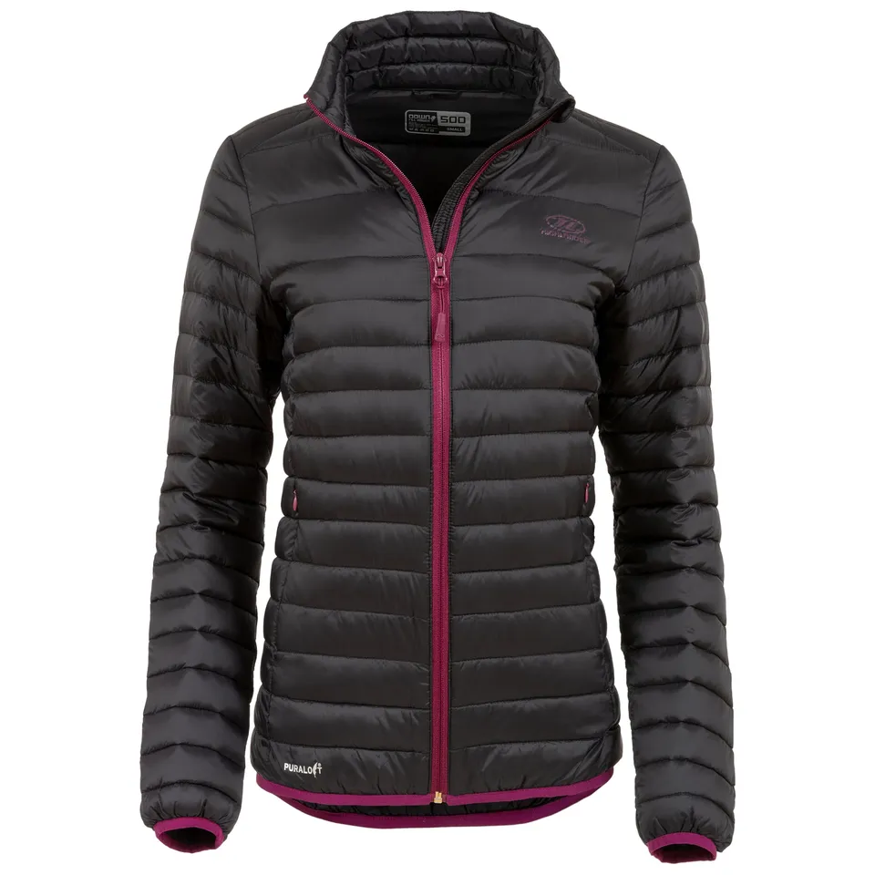 Highlander Highland piumino donna leggero comprimibile