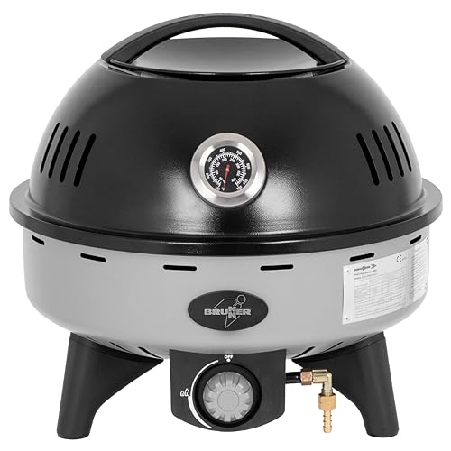 Brunner BBQRuiser LT barbecue gas portatile 30 mbar con termometro