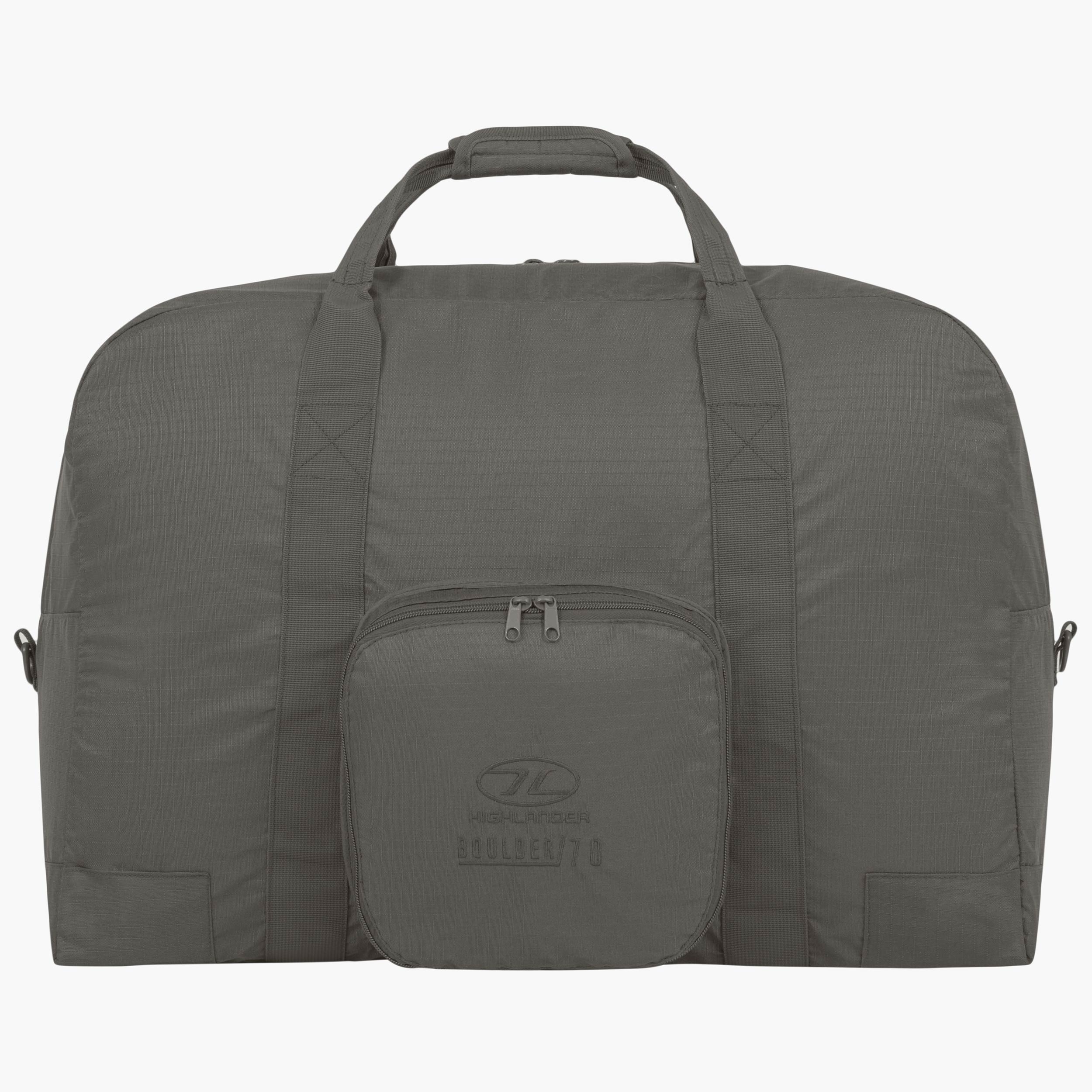 Highlander Boulder Borsone 70L Nero Ripstop