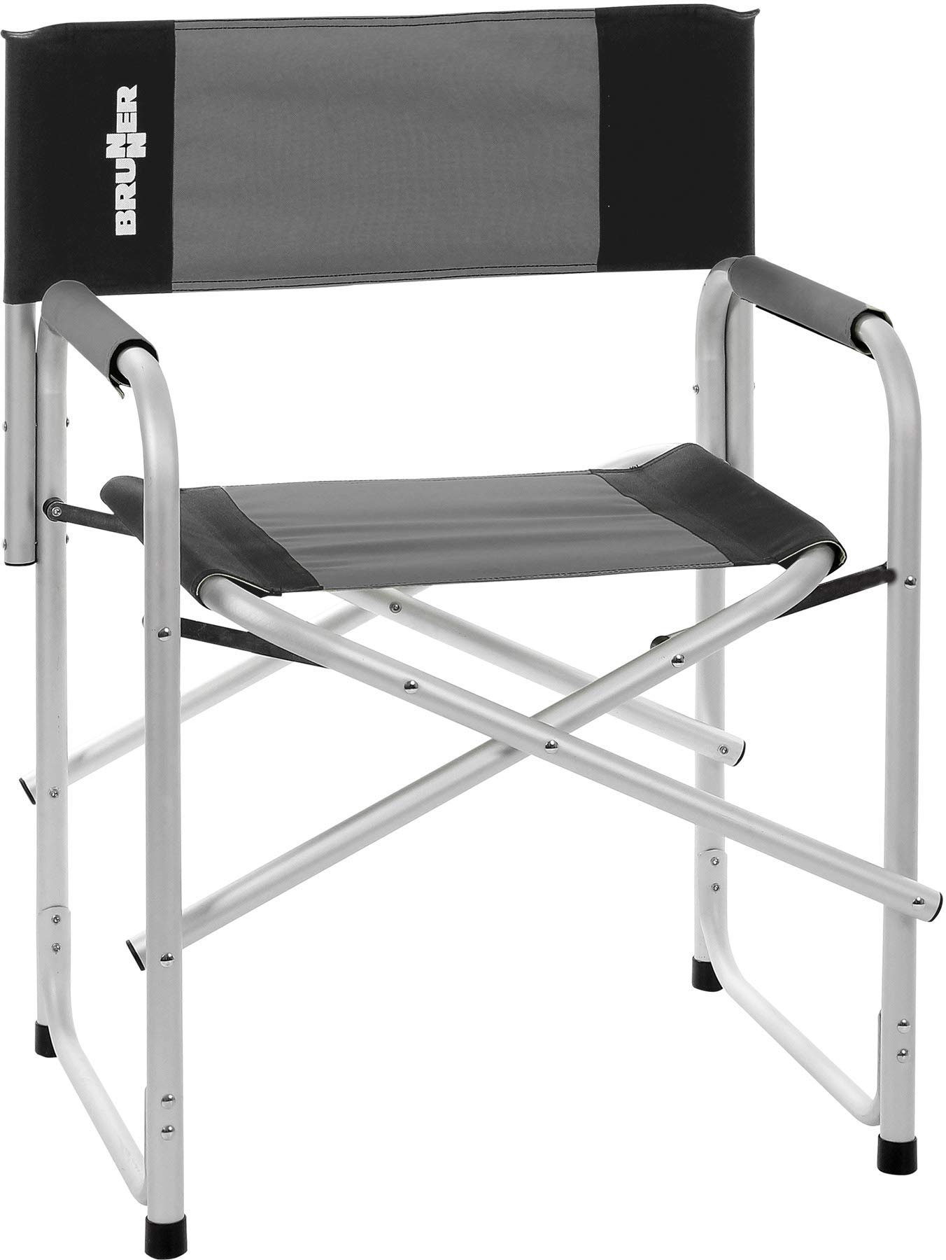 Brunner Bravura sedia regista pieghevole nero azzurro 150 kg