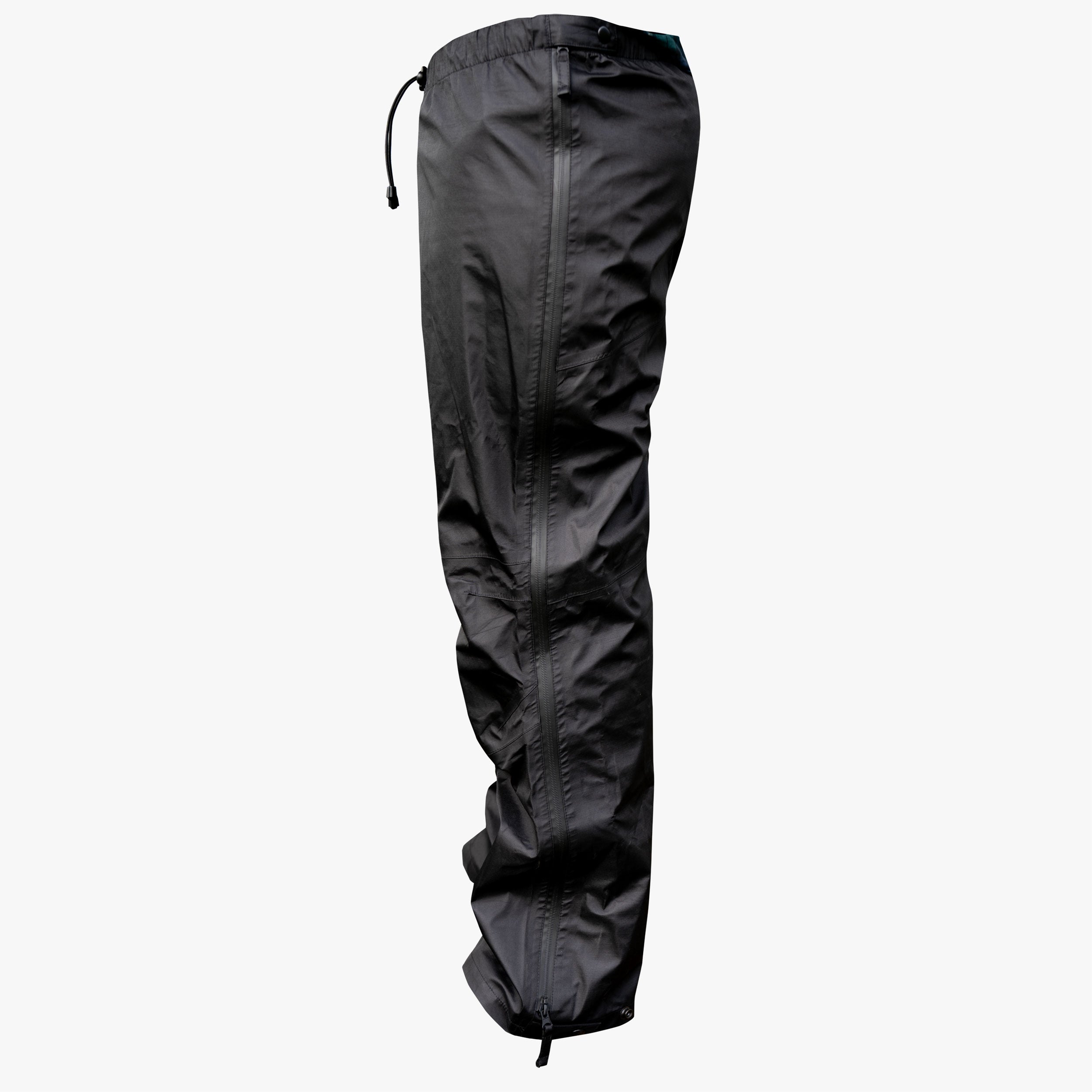 Highlander Typhoon pantaloni antipioggia impermeabili neri 5000mm