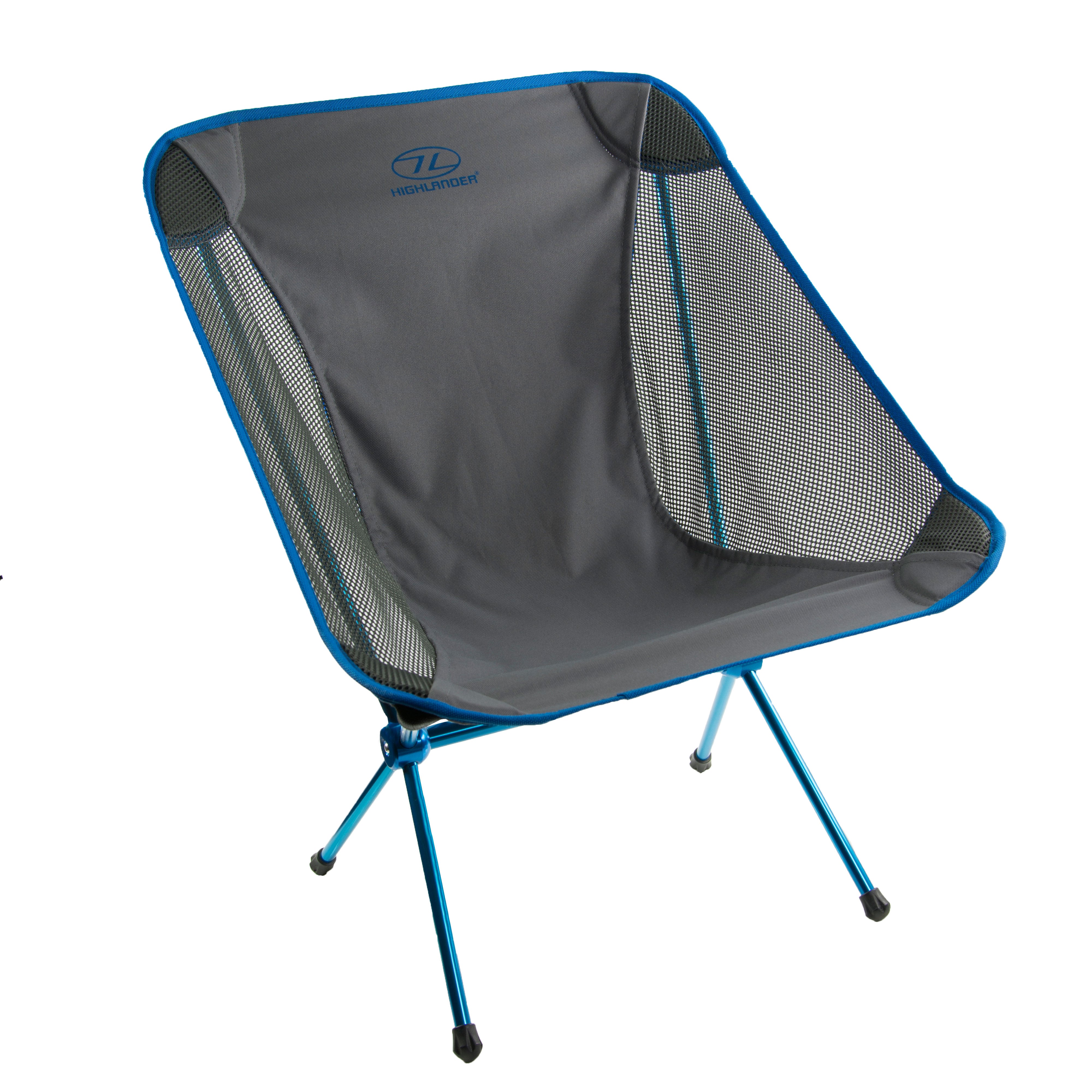 Highlander Minus One sedia campeggio blu ultraleggera