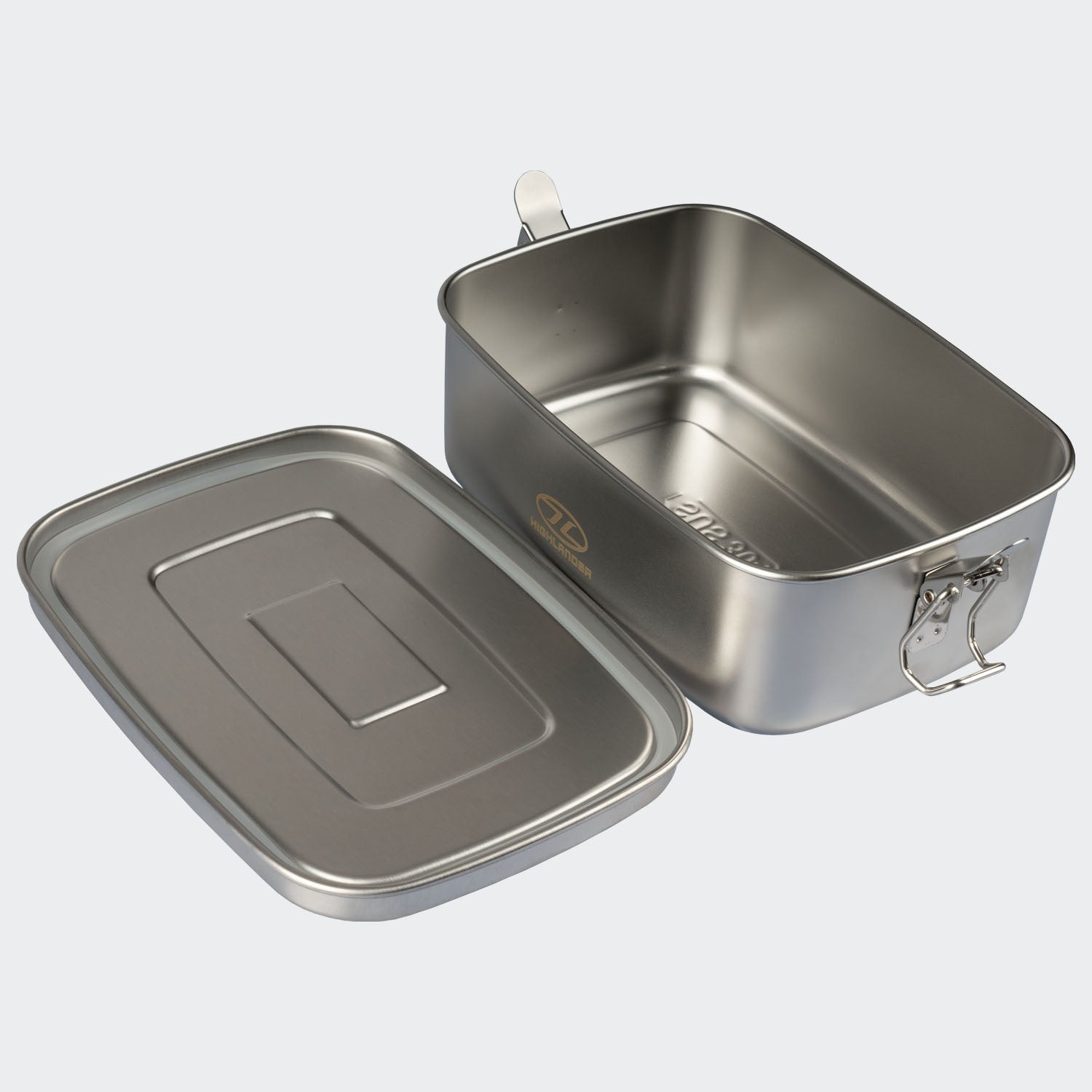 Highlander Survival Scran Box portapranzo acciaio inossidabile