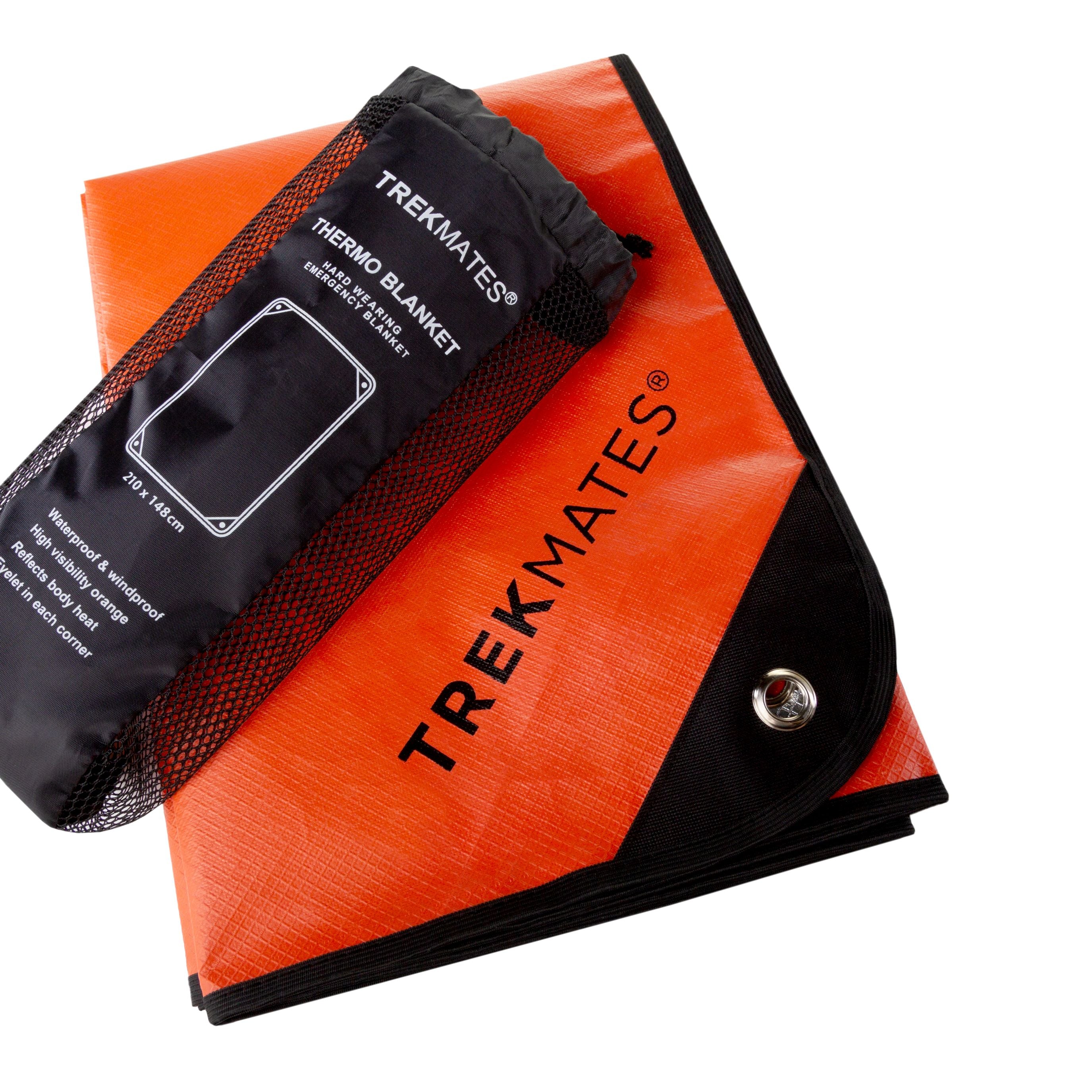 Trekmates Thermo Blanket coperta termica arancione emergenza