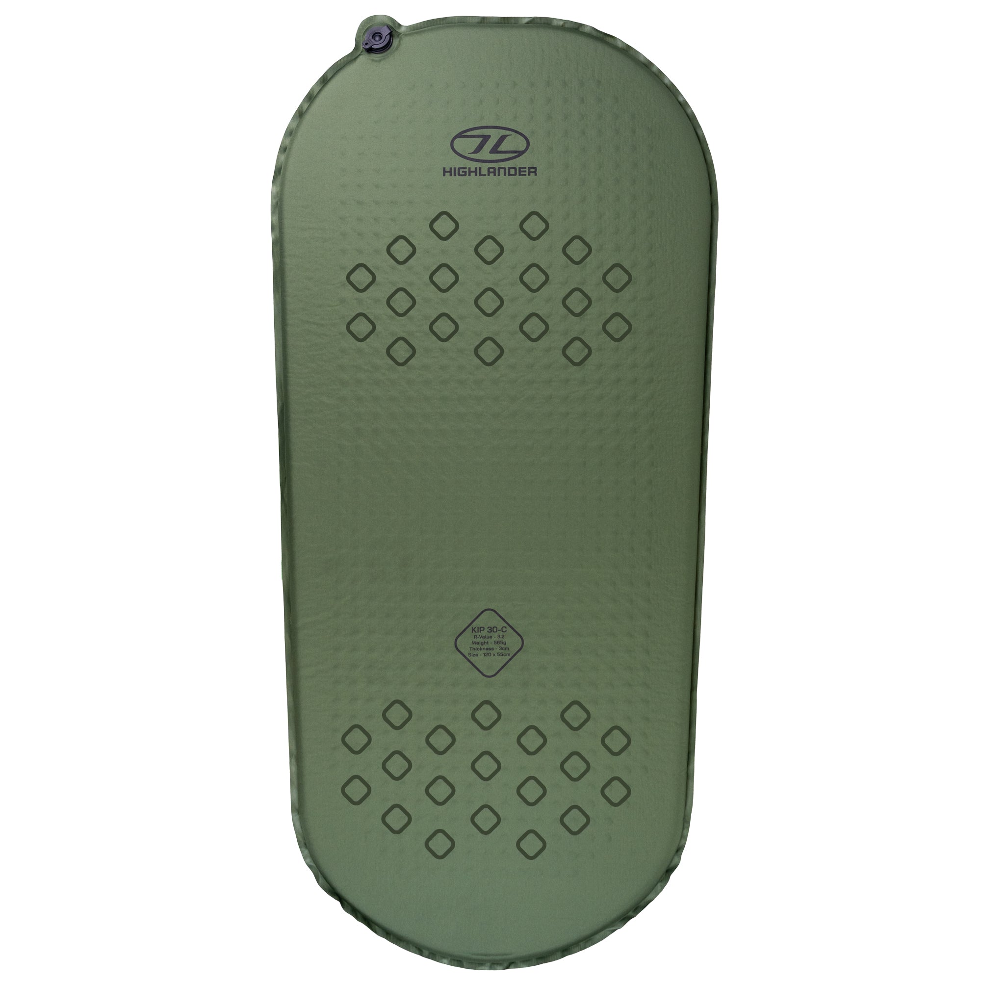 Highlander Kip Mat Compact 30mm materassino autogonfiante blu