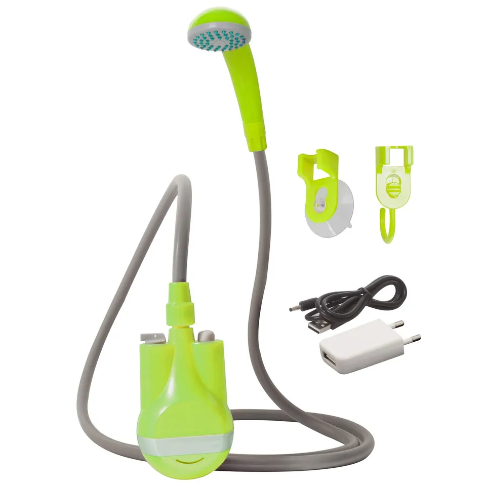 Brunner Flux doccia da campeggio USB ricaricabile 4 l/min