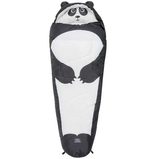 Highlander Creature Sacco a Pelo Bambino Panda Nero 1 Stagione