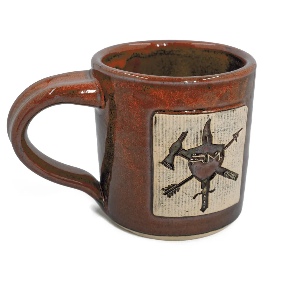 Readyman Mug rame tazza 355 ml fatta a mano