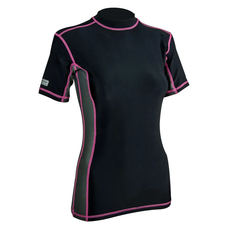 Highlander Pro Comp Maglia Termica Donna Nero Grigio