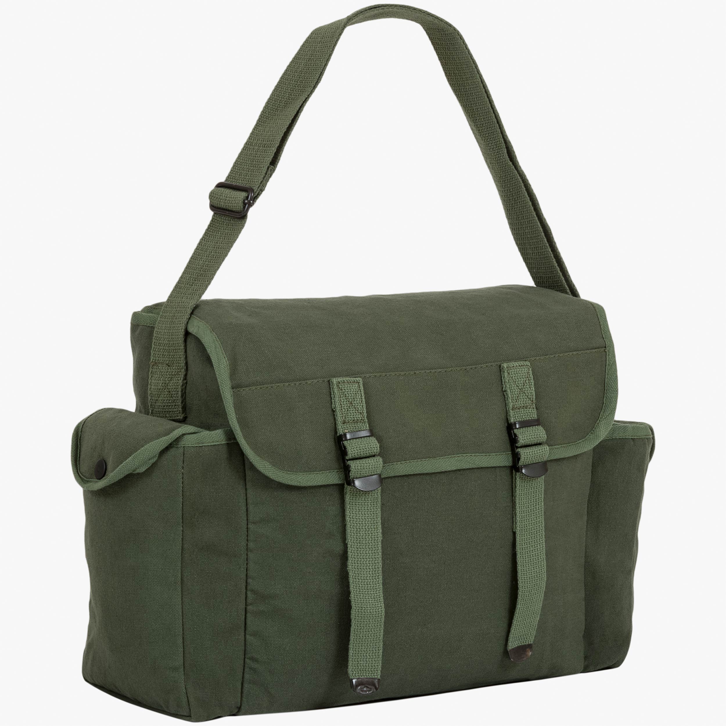 Highlander Canvas Heavy Duty Haversack borsa tela