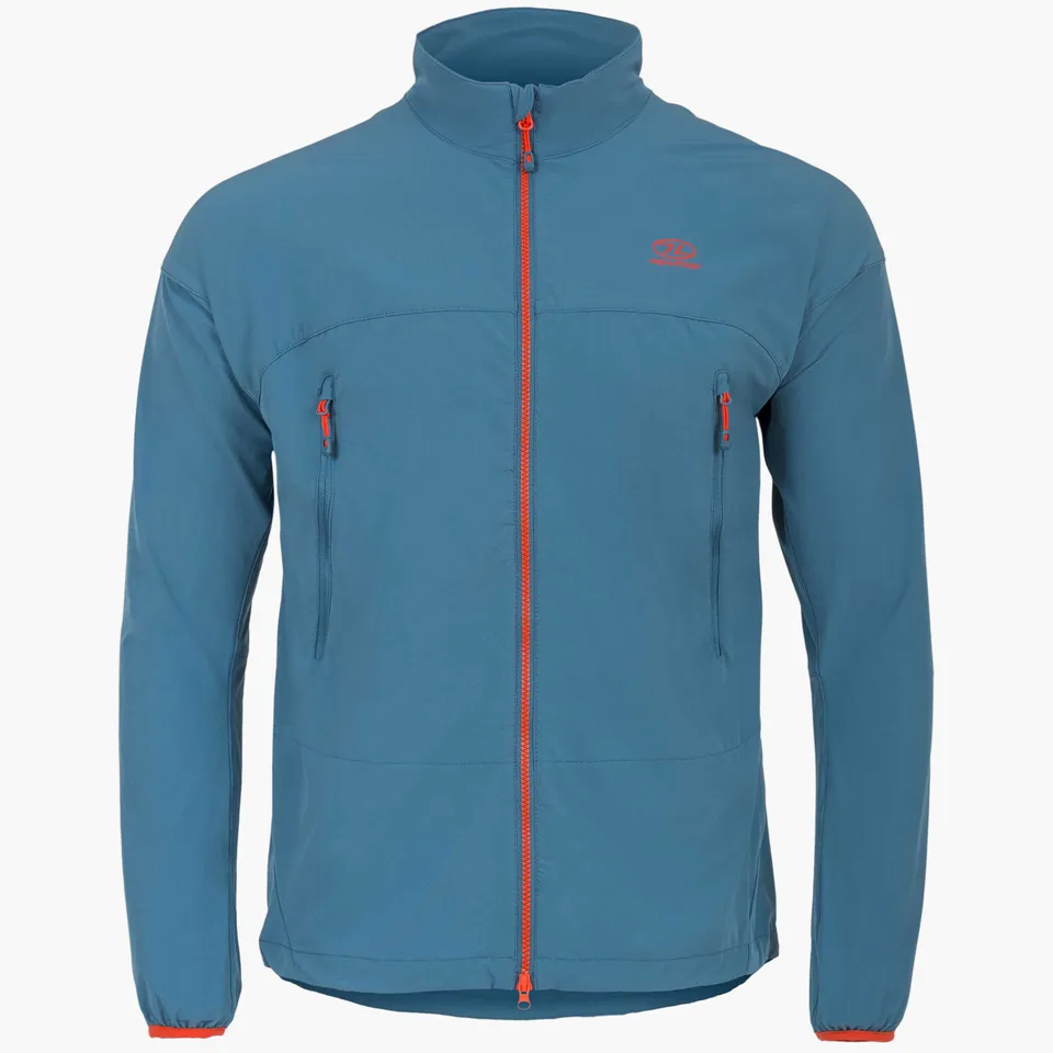 Highlander Hirta giacca shell uomo grigio scuro L antivento