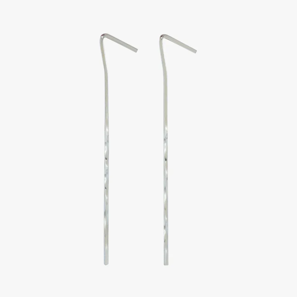 Highlander picchetti tenda acciaio elicoidali 18cm 10 pezzi