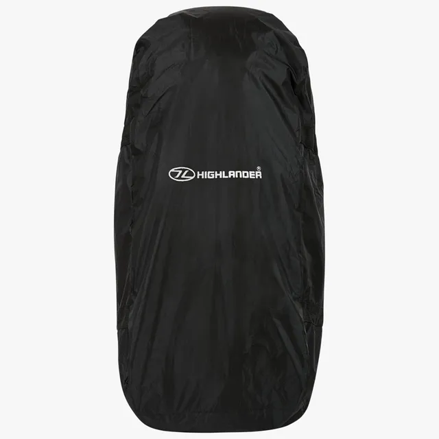 Highlander Combo coprizaino antipioggia nero 50-70L impermeabile