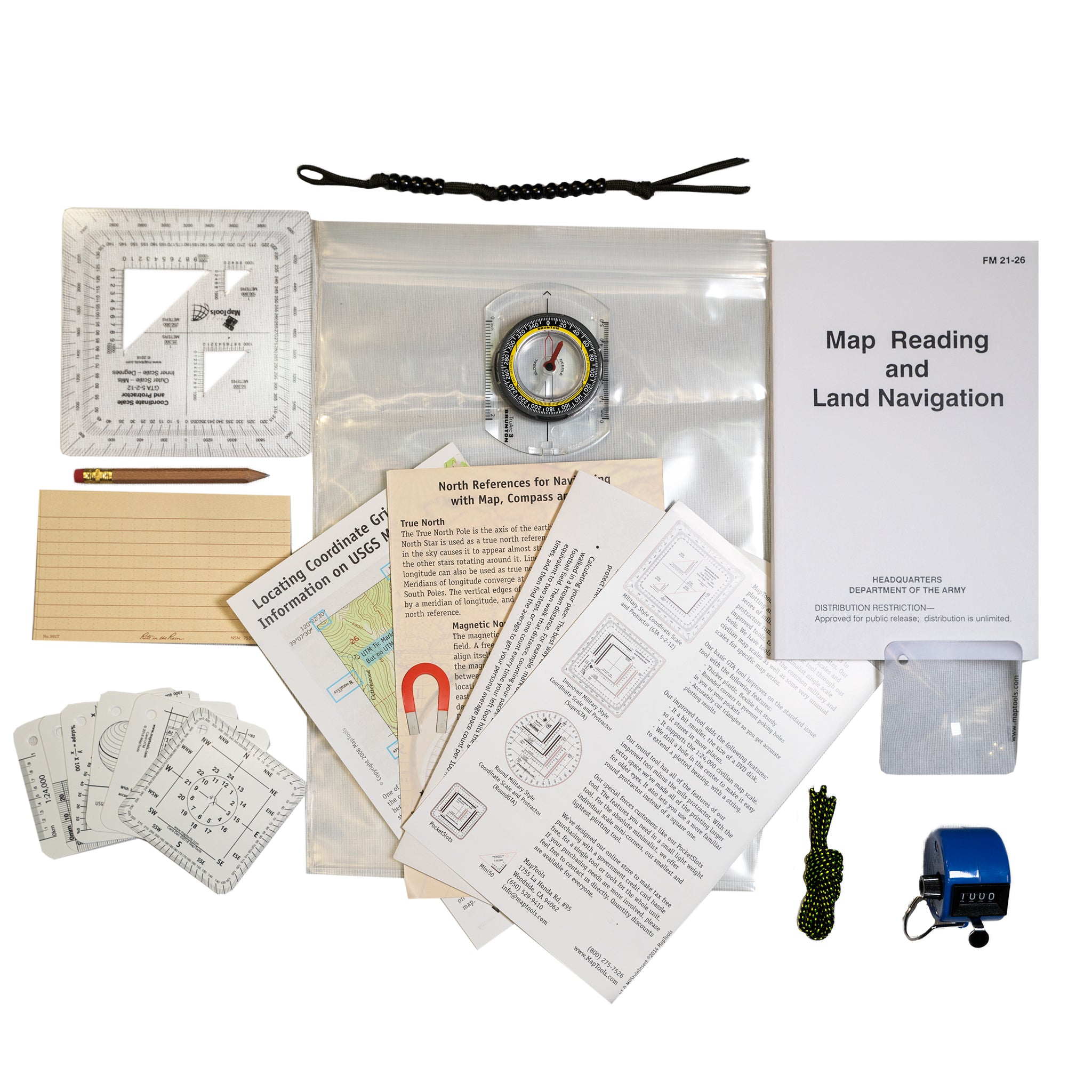 Readyman READY Land Navigation Kit orientamento 16 pezzi impermeabile
